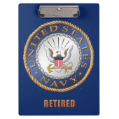 Amerikaanse marine in ruste klembord (Voorkant)