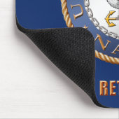 Amerikaanse marine in ruste Mousepad Muismat (Hoek)