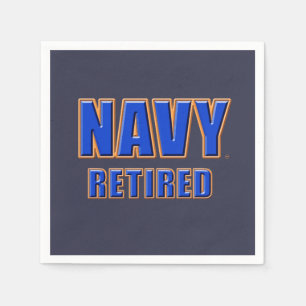 Amerikaanse marine in ruste Papa Napkin Servet
