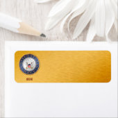 Amerikaanse marine mam adres label (Insitu)