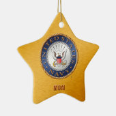 Amerikaanse marine mam Ceramic Ornament (Rechts)