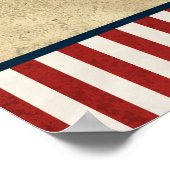 Amerikaanse marine | Marine Embleem | Afscheidsfee Poster (Hoek)