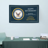 Amerikaanse marine | Marine Embleem | Gefeliciteer Spandoek (Beurs)