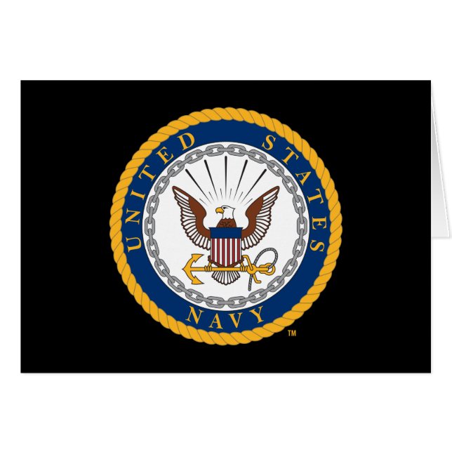 Amerikaanse marine | Navy Emblem (Voorkant Horizontaal)