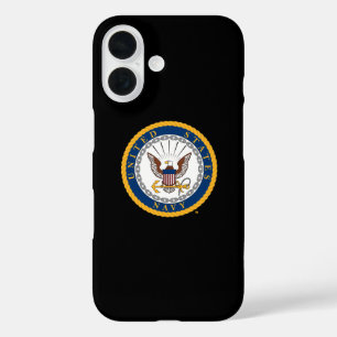 Amerikaanse marine Navy Emblem iPhone 16 Hoesje
