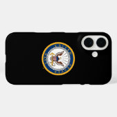 Amerikaanse marine | Navy Emblem Case-Mate iPhone Case (Achterkant (horizontaal))