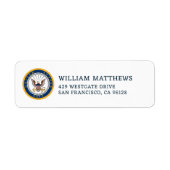 Amerikaanse marine | Navy Emblem Etiket (Voorkant)