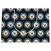Amerikaanse marine | Navy Emblem Groot Cadeauzakje (Voorkant)