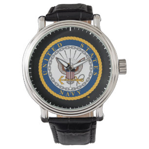 Amerikaanse marine   Navy Emblem Horloge