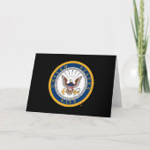 Amerikaanse marine | Navy Emblem Kaart (Voorkant)
