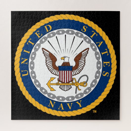 Amerikaanse marine | Navy Emblem Legpuzzel (Verticaal)