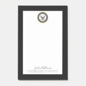 Amerikaanse marine | Navy Emblem Post-it® Notes (Voorkant)