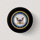 Amerikaanse marine | Navy Emblem Ronde Button 3,2 Cm (Voorkant)