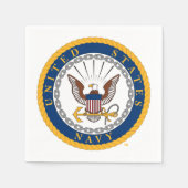 Amerikaanse marine | Navy Emblem Servet (Voorkant)