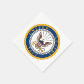 Amerikaanse marine | Navy Emblem Servet (Hoek)