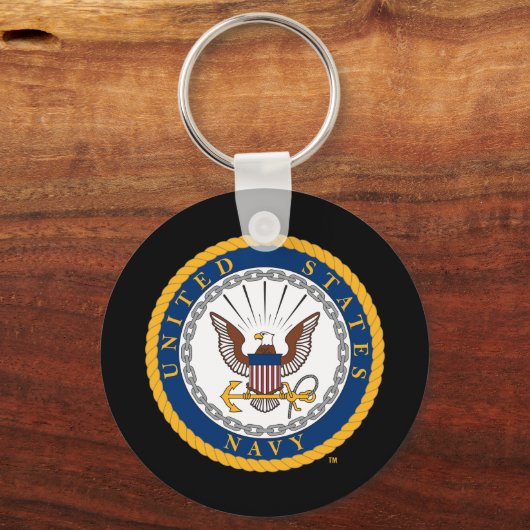 Amerikaanse marine | Navy Emblem Sleutelhanger (Voorkant)