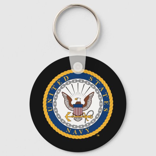 Amerikaanse marine | Navy Emblem Sleutelhanger (Achterkant)