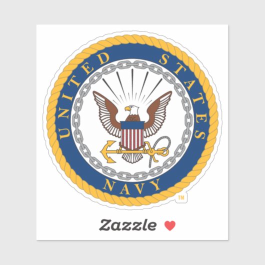 Amerikaanse marine | Navy Emblem Sticker (Vel)