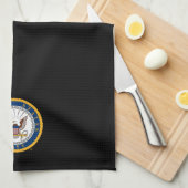 Amerikaanse marine | Navy Emblem Theedoek (Quarter Fold)