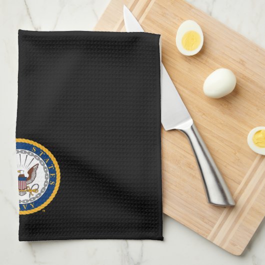 Amerikaanse marine | Navy Emblem Theedoek (Quarter Fold)