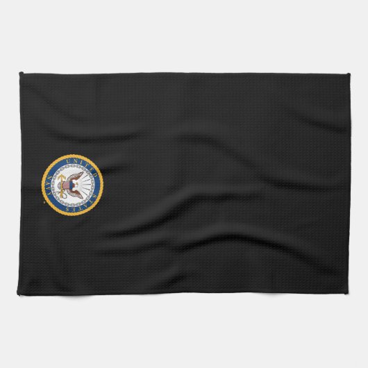 Amerikaanse marine | Navy Emblem Theedoek (Horizontaal)