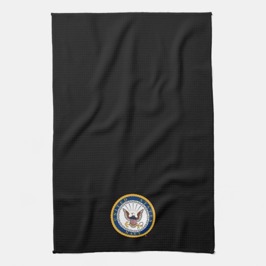 Amerikaanse marine | Navy Emblem Theedoek (Verticaal)