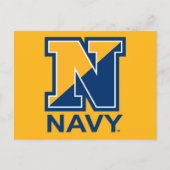 Amerikaanse marine | Navy Initiaal N Briefkaart (Voorkant)