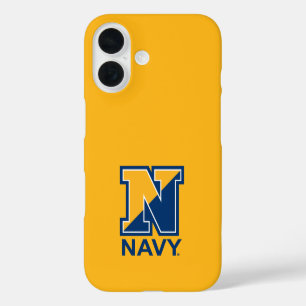 Amerikaanse marine Navy Initiaal N iPhone 16 Hoesje