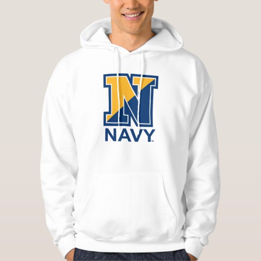 Amerikaanse marine | Navy Initiaal N Hoodie (Voorkant)