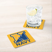 Amerikaanse marine | Navy Initiaal N Kartonnen Onderzetters (Insitu)