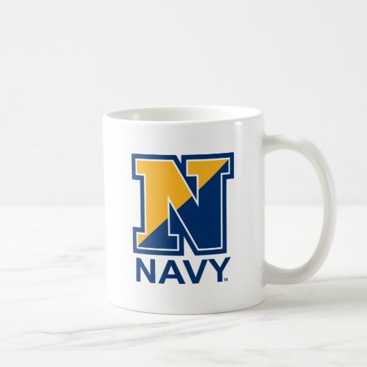 Amerikaanse marine | Navy Initiaal N Koffiemok (Rechts)