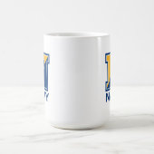 Amerikaanse marine | Navy Initiaal N Koffiemok (Center)