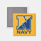 Amerikaanse marine | Navy Initiaal N Magneet (Voorkant / Achterkant)