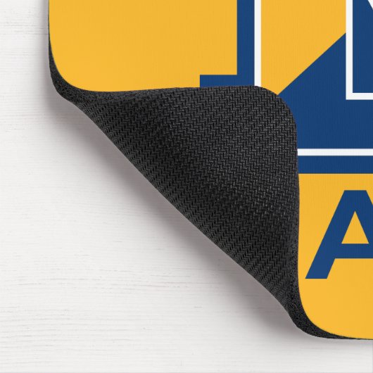 Amerikaanse marine | Navy Initiaal N Muismat (Hoek)