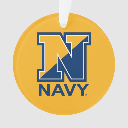Amerikaanse marine | Navy Initiaal N Ornament (voorkant)