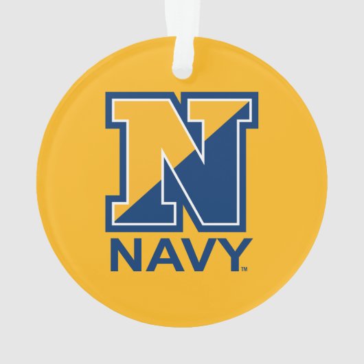 Amerikaanse marine | Navy Initiaal N Ornament (achterkant)