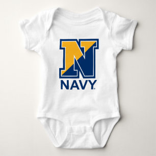 Amerikaanse marine   Navy Initiaal N Romper