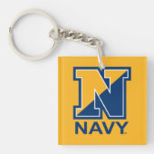 Amerikaanse marine | Navy Initiaal N Sleutelhanger (Voorkant)