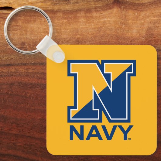 Amerikaanse marine | Navy Initiaal N Sleutelhanger (Voorkant)