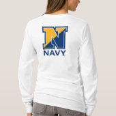 Amerikaanse marine | Navy Initiaal N T-shirt (Achterkant)