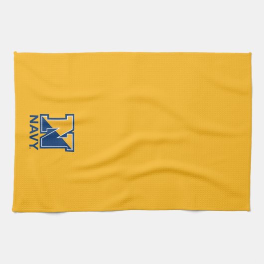 Amerikaanse marine | Navy Initiaal N Theedoek (Horizontaal)