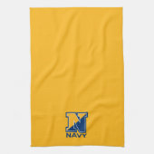 Amerikaanse marine | Navy Initiaal N Theedoek (Verticaal)