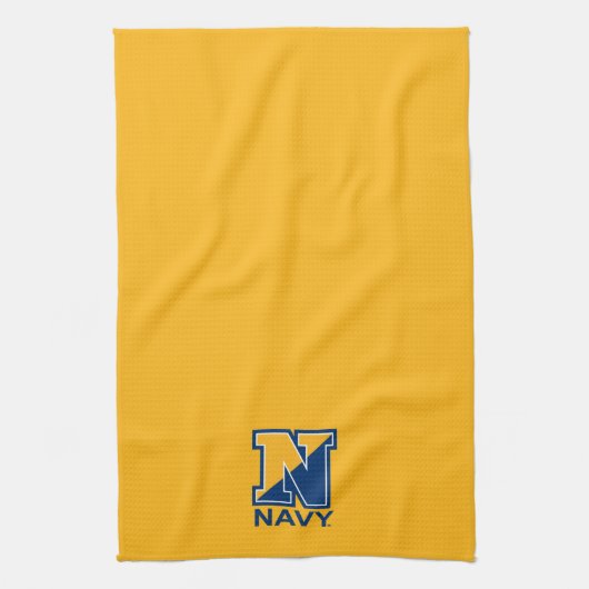 Amerikaanse marine | Navy Initiaal N Theedoek (Verticaal)