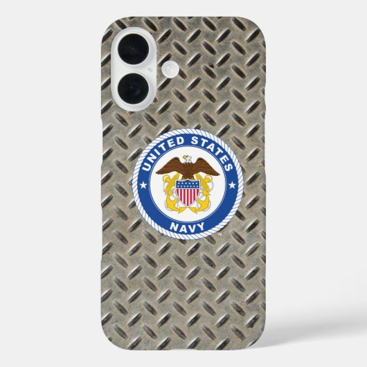 Amerikaanse marine | Officiële kosten Case-Mate iPhone Case (Achterkant)
