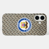 Amerikaanse marine | Officiële kosten Case-Mate iPhone Case (Achterkant (horizontaal))