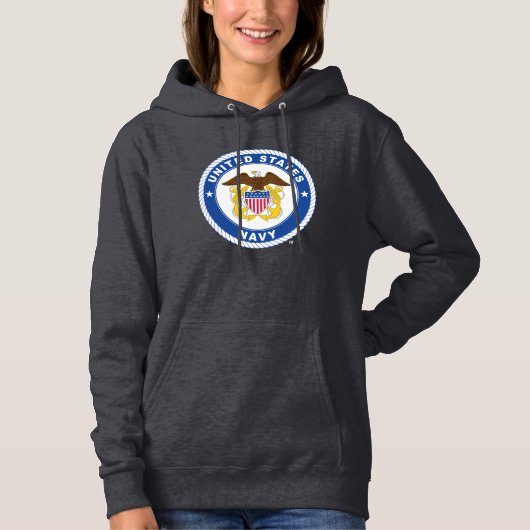 Amerikaanse marine | Officiële kosten Hoodie (Voorkant)