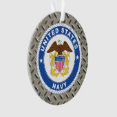 Amerikaanse marine | Officiële kosten Ornament (voorkant)