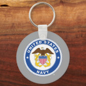 Amerikaanse marine | Officiële kosten Sleutelhanger (Voorkant)