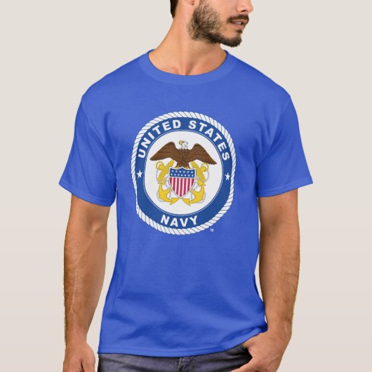 Amerikaanse marine | Officiële kosten T-shirt (Voorkant)