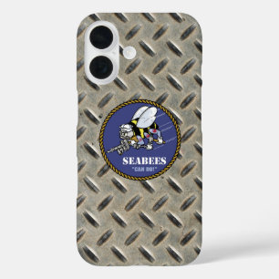 Amerikaanse marine Seabees iPhone 16 Hoesje